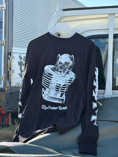 ZYLSTRA CHOPPERS - THE POWER REMAINS ロングスリーブ Tシャツ